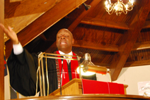 Rev. Evans Associate Pastor at Mt. Zion Baptist Church