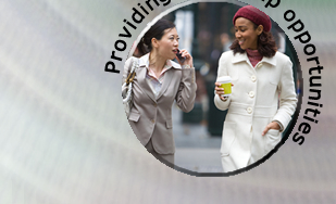 Providing internship opportunities