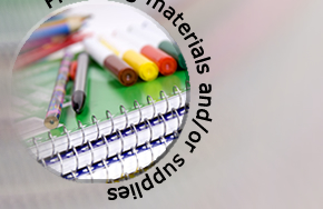 Providing materials and/or supplies