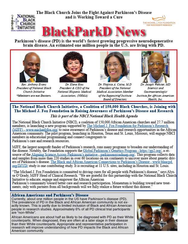 Black ParkD News cover