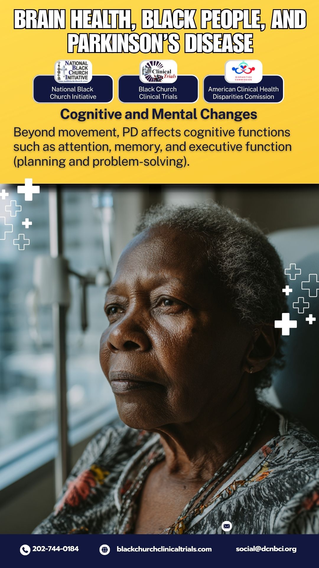 African Americans and Parkinson's Disease - Currently, about one million people in the U.S. have Parkinson's Disease (PD). The prevalence of PD in the Black and African American community is not exactly known. This is partly due to the limited inclusion of Black and African American people in research studies. Approximately 6% of all PD clinical trial participants are 'non-White'
