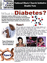 Diabetes Health Note cover