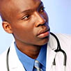 Handsome Black doctor