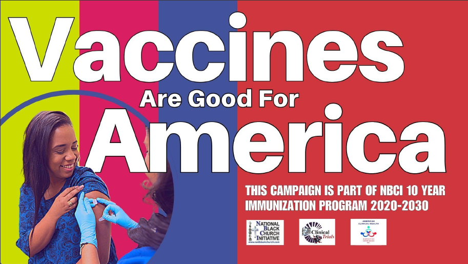 Vaccines are Good for America social media campaign image
