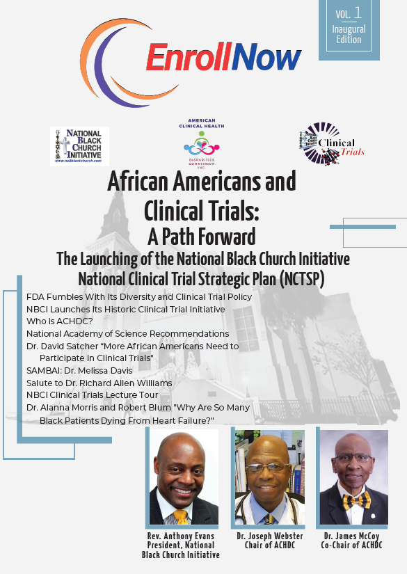 Cover of NBCI 'ENROLL NOW!' document
