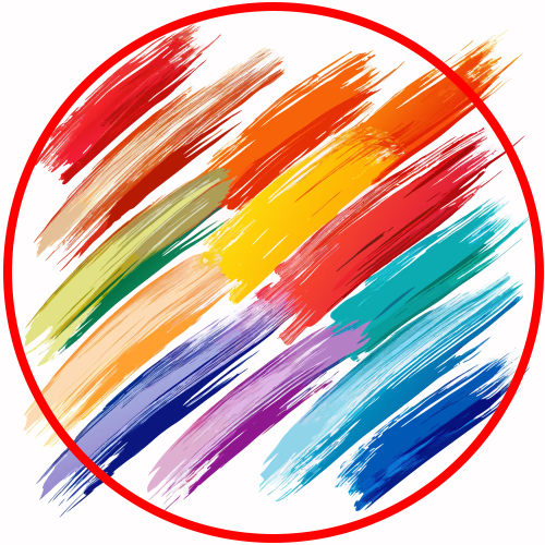 More paint stuff with a circle?