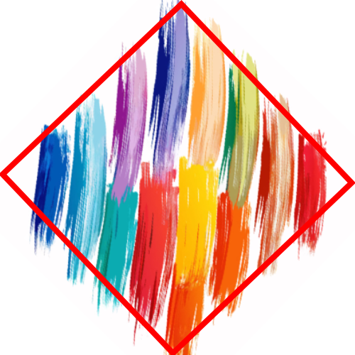 A diamond this time over the random as heck paint
