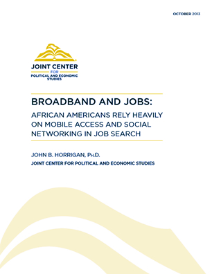 Broadband and Jobs: African Americans Rely Heavily on Mobile Access